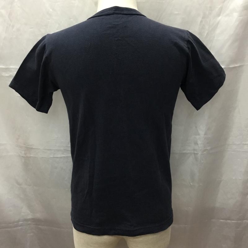 チャンピオン Campion Tシャツ 半袖 S プリント X ロゴ、文字 黒 / ブラック /  メンズ USED 古着 中古 10112740