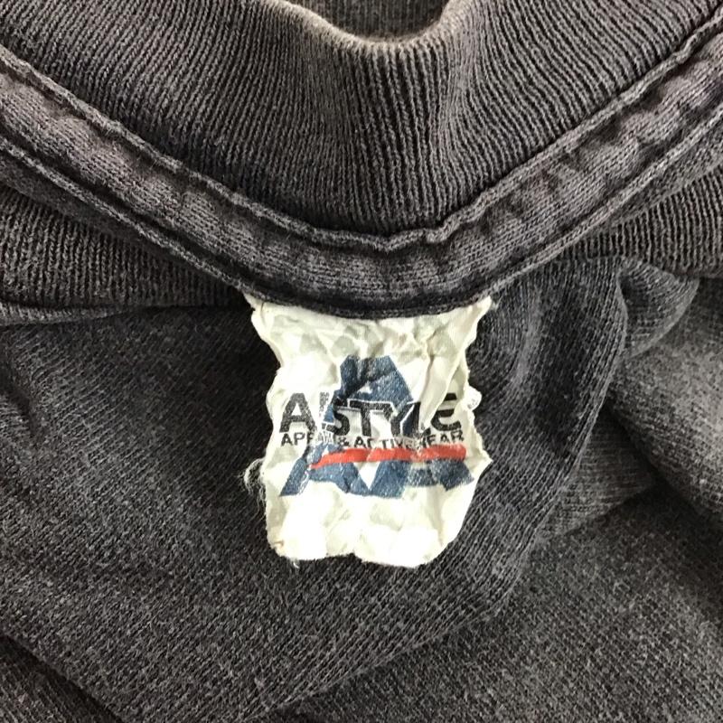 古着 USED Tシャツ 半袖 半袖カットソー プリントTシャツ クルーネックカットソー 古着 XL プリント 黒 / ブラック /  メンズ USED 古着 中古 10128722