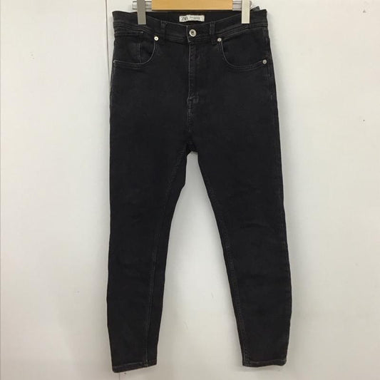 ザラ ZARA パンツ デニム、ジーンズ 6045 450 800 スキニー 無地 黒 / ブラック /  レディース USED 古着 中古 10118471