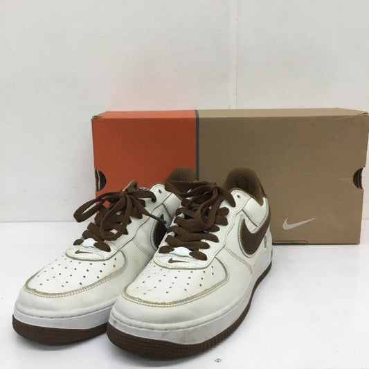 ナイキ NIKE スニーカー スニーカー 2003年製 NIKE AIR FORCE 1 NYC 26.0cm ロゴ、文字 白 / ホワイト /  メンズ USED 古着 中古 10112275