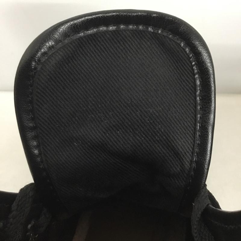 ドクターマーチン Dr.Martens ブーツ 一般 80年代 80s ホワイト社 プリントタグ 8ホール 無地 黒 / ブラック /  レディース USED 古着 中古 10140410