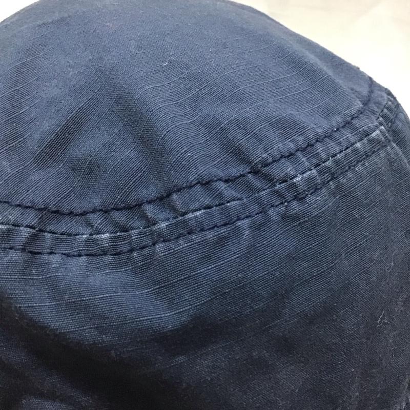 ナイジェルケーボン Nigel Cabourn 帽子 ハット LYBRO コットン バケットハット 無地 紺 / ネイビー /  メンズ USED 古着 中古 10111787