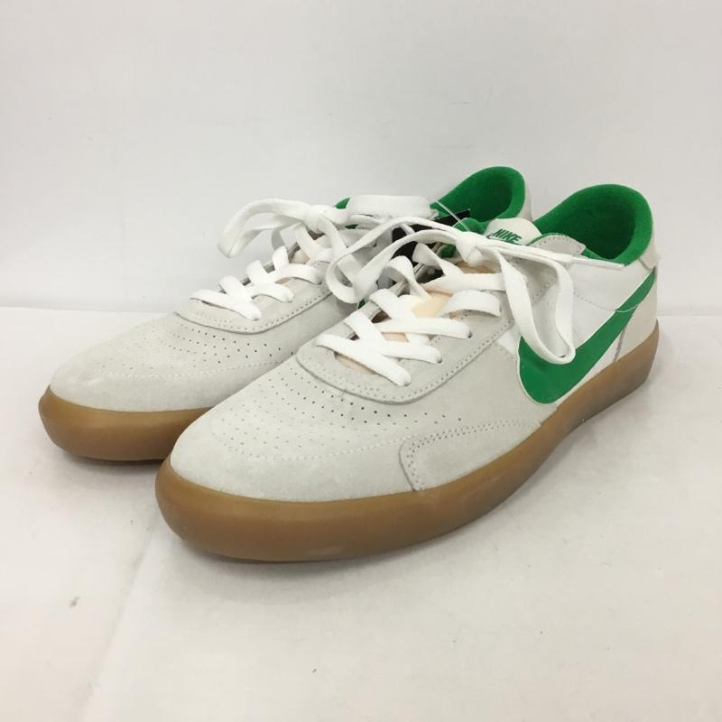 ナイキ NIKE スニーカー スニーカー CD5010-101 SB ヘリテージ VULC 28cm 28.0cm ロゴ、文字 緑 / グリーン / X 白 / ホワイト / X 灰 / グレー /  メンズ USED 古着 中古 10129092