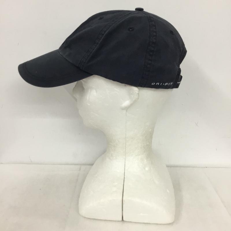 ナイキ NIKE 帽子 キャップ DRI FIT 00s 00年代 ロゴ、文字 紺 / ネイビー /  メンズ USED 古着 中古 10149873