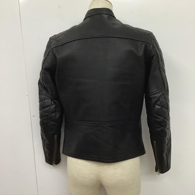 インディアンモトサイクル Indian Motocycle ジャケット、上着 ジャケット、ブレザー レザージャケット カジュアルジャケット ライダース 古着 東洋エンタープライズ 36 無地 黒 / ブラック /  メンズ USED 古着 中古 10106311