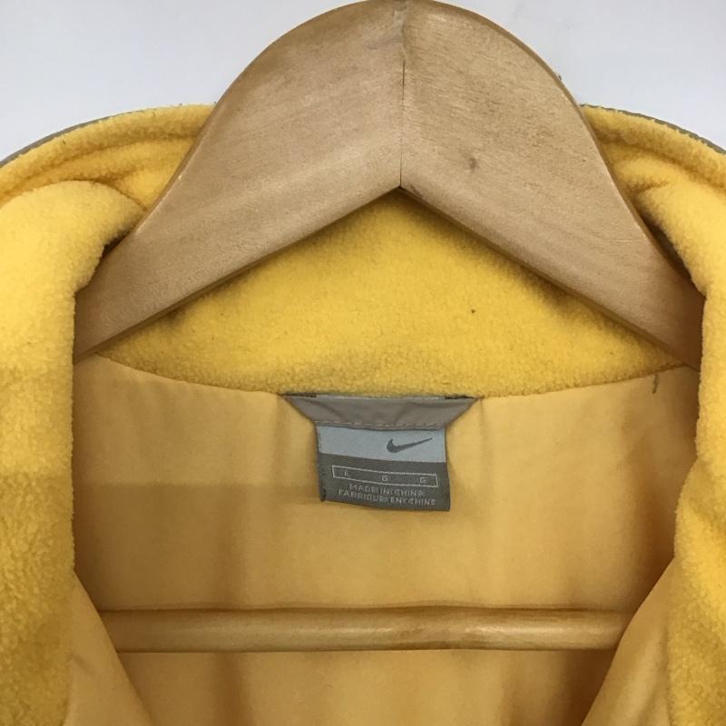 ナイキ NIKE ジャケット、上着 ジャンパー、ブルゾン L 無地 ベージュ / ベージュ /  メンズ USED 古着 中古 10145958