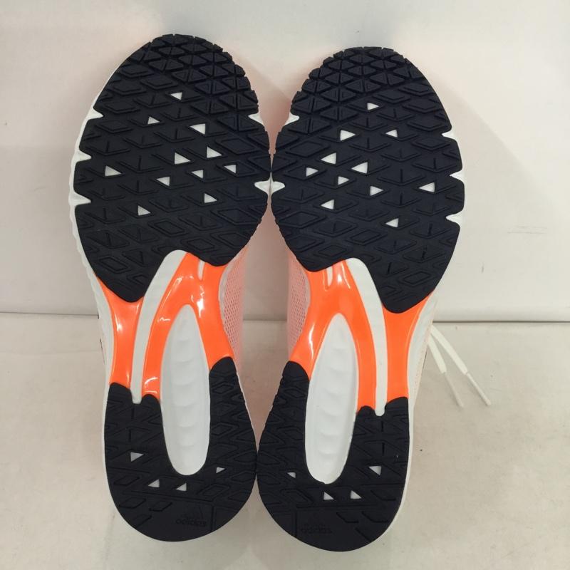 アディダス adidas スニーカー スニーカー F34064 adizero rc ランニングシューズ 22.5cm 箱有 22.5cm ロゴ、文字 白 / ホワイト / X 橙 / オレンジ / X 黒 / ブラック /  レディース USED 古着 中古 10147905