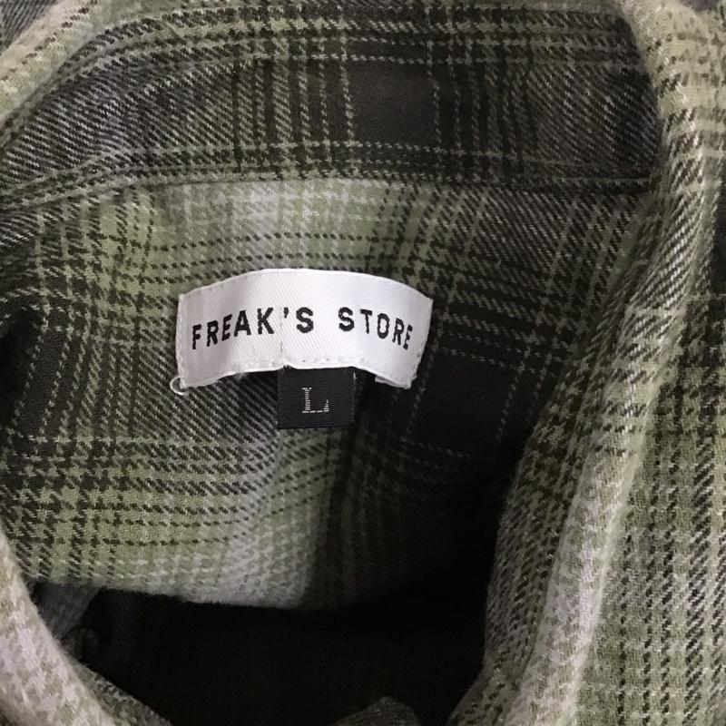 フリークスストア FREAK S STORE シャツ、ブラウス 長袖 L チェック マルチカラー / マルチカラー /  メンズ USED 古着 中古 10128342