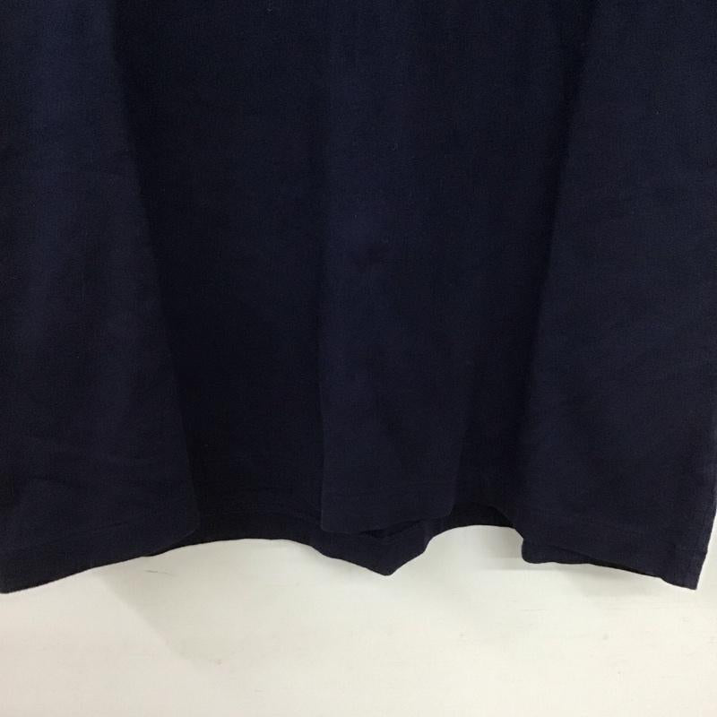 ポロラルフローレン POLO RALPH LAUREN Tシャツ 半袖 半袖カットソー プリントTシャツ クルーネックカットソー M ロゴ、文字 紺 / ネイビー /  メンズ USED 古着 中古 10148232