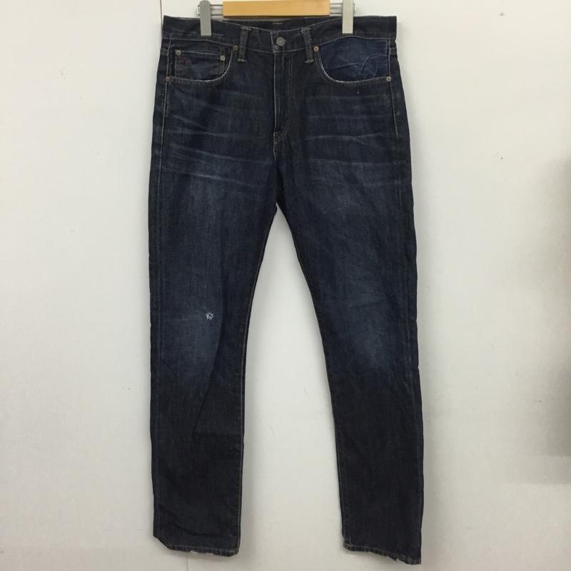 ポロバイラルフローレン Polo by RALPH LAUREN パンツ デニム、ジーンズ デニムパンツ 34 無地 インディゴ / インディゴ /  メンズ USED 古着 中古 10115642