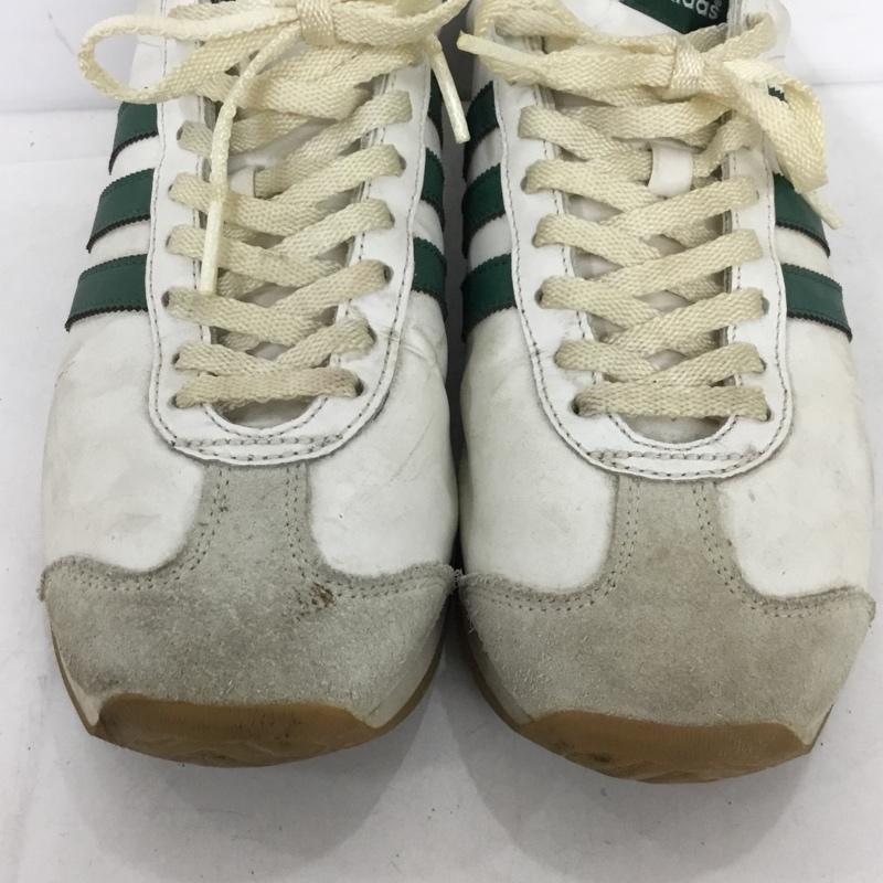 アディダス adidas スニーカー スニーカー G26687 COUNTRY OG 26.5cm 26.5cm ロゴ、文字 白 / ホワイト / X 緑 / グリーン /  メンズ USED 古着 中古 10136290