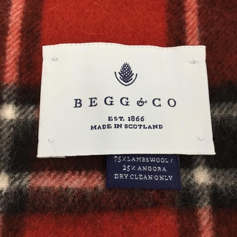 ベグアンドコー Begg & Co マフラー マフラー リバーシブル チェック 水玉 ウール ドット マルチカラー / マルチカラー /  レディース USED 古着 中古 10106203