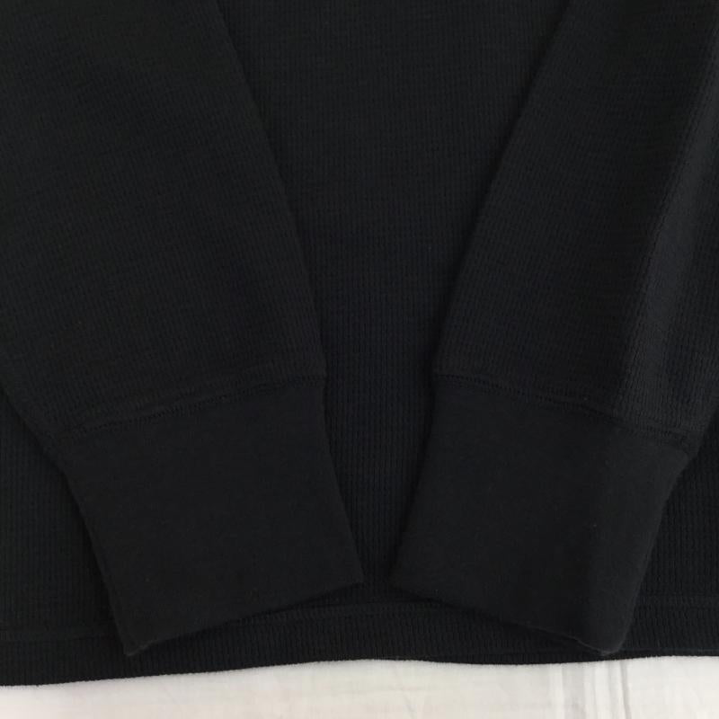 ポロラルフローレン POLO RALPH LAUREN カットソー 長袖 M ロゴ、文字 黒 / ブラック /  メンズ USED 古着 中古 10145812