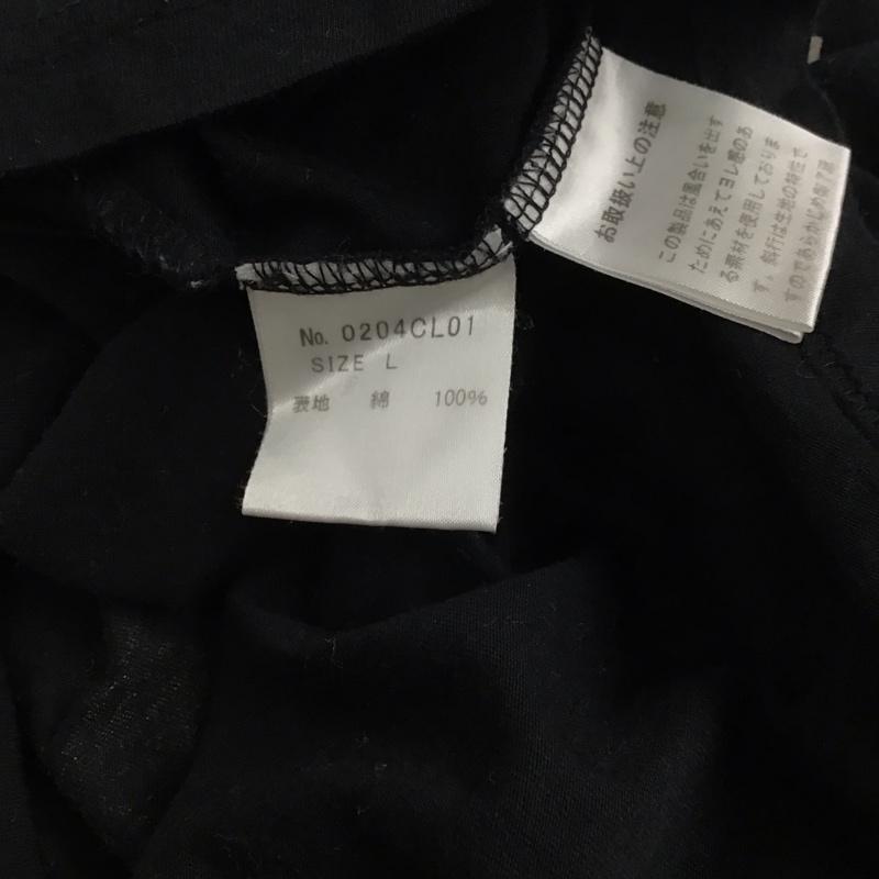 ヒステリックグラマー HYSTERIC GLAMOUR カットソー 長袖 長袖カットソー クルーネックカットソー ロングスリーブカットソー プリントTシャツ L プリント 黒 / ブラック /  メンズ USED 古着 中古 10124354