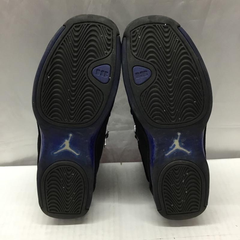 ナイキ NIKE スニーカー スニーカー AA2494-007 AIR JORDAN 18 RETRO 27cm 27.0cm ワンポイント 黒 / ブラック / X 青 / ブルー /  メンズ USED 古着 中古 10110491