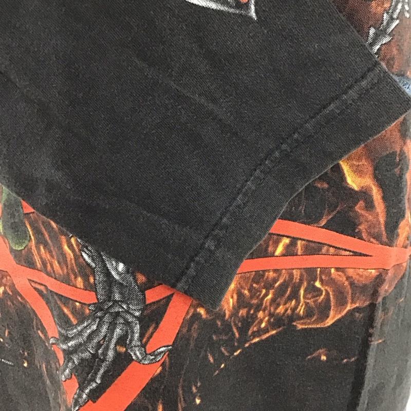 古着 USED Tシャツ 長袖 MEGADETH バンドT ロンT L プリント 黒 / ブラック /  メンズ USED 古着 中古 10114739