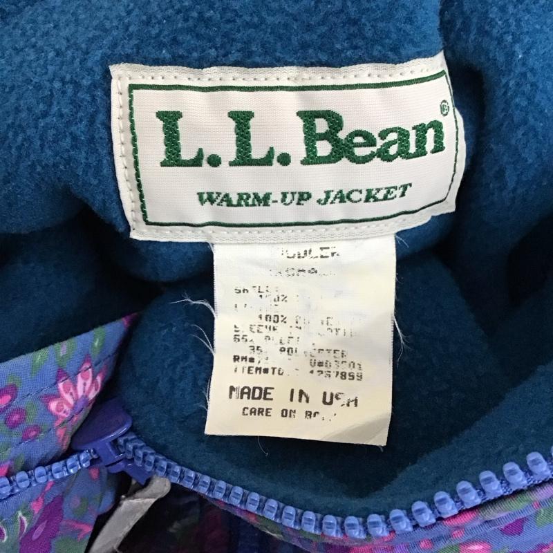 エルエルビーン L.L.Bean セットアップ セットアップ WARM UP ジャケット パンツ セット 裏フリース スノーウェア キッズ XXS 花柄 マルチカラー / マルチカラー /  ガールズ USED 古着 中古 10117758