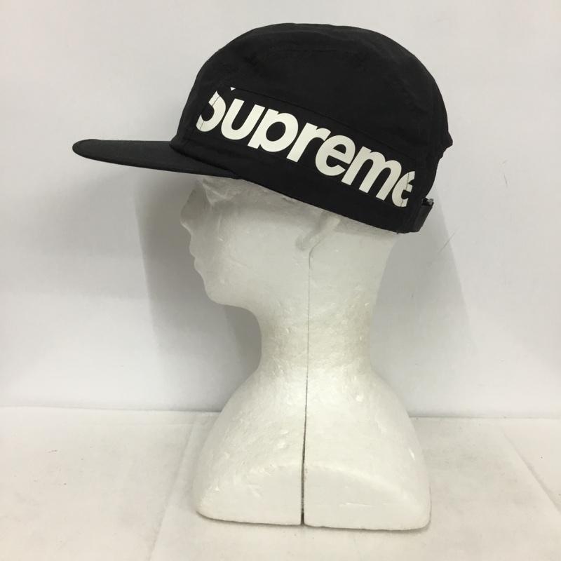 シュプリーム Supreme 帽子 キャップ 18AW Side Panel Camp Cap 18FW ロゴ、文字 黒 / ブラック /  メンズ USED 古着 中古 10137144