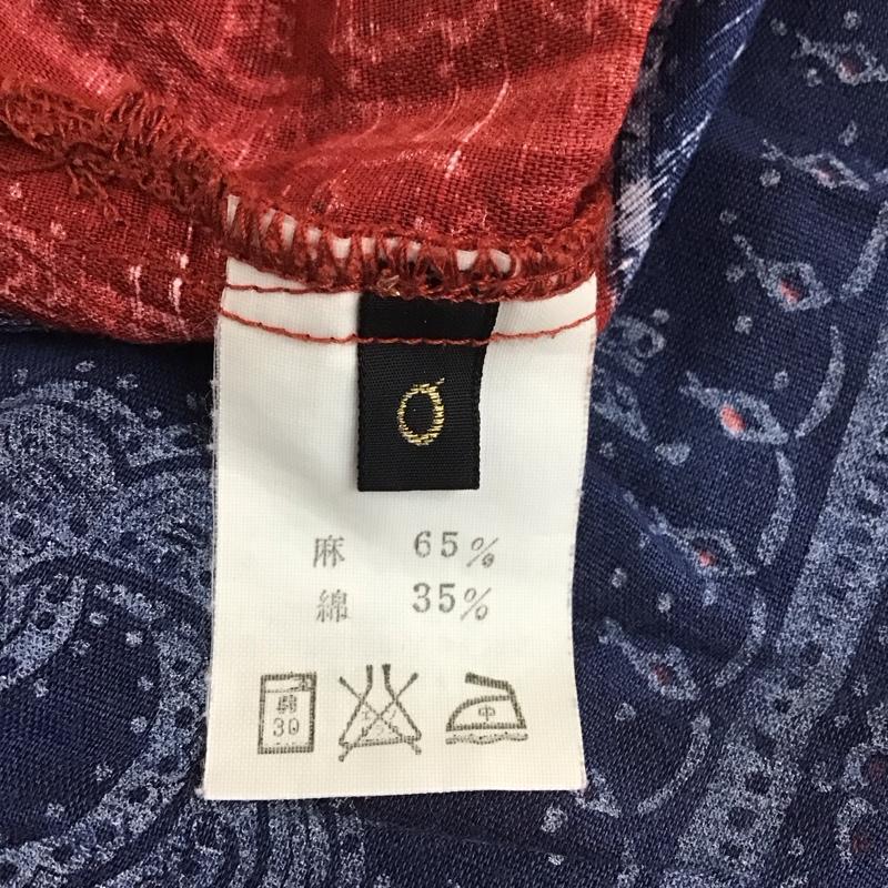 キャピタル KAPITAL ベスト ベスト ベスト ノースリーブカットソー 前ボタン XS 総柄 マルチカラー / マルチカラー /  レディース USED 古着 中古 10113830