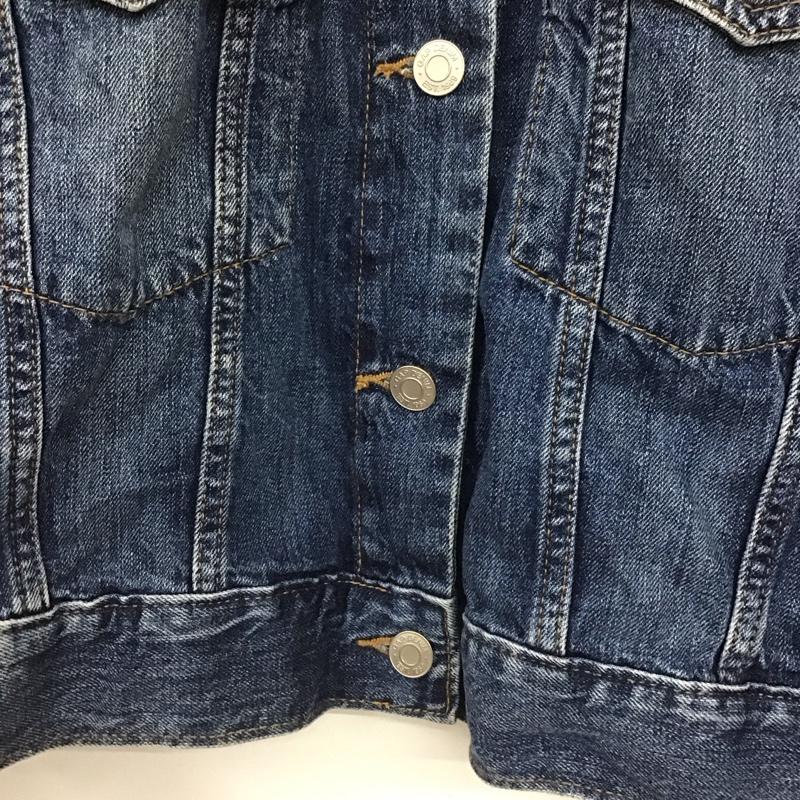 ギャップ GAP ジャケット、上着 ジャケット、ブレザー デニムジャケット Gジャン L 無地 インディゴ / インディゴ /  レディース USED 古着 中古 10149391