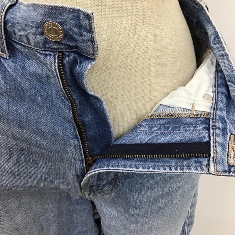ローリーズファーム LOWRYS FARM パンツ デニム、ジーンズ M 無地 水色 / ライトブルー /  レディース USED 古着 中古 10122261