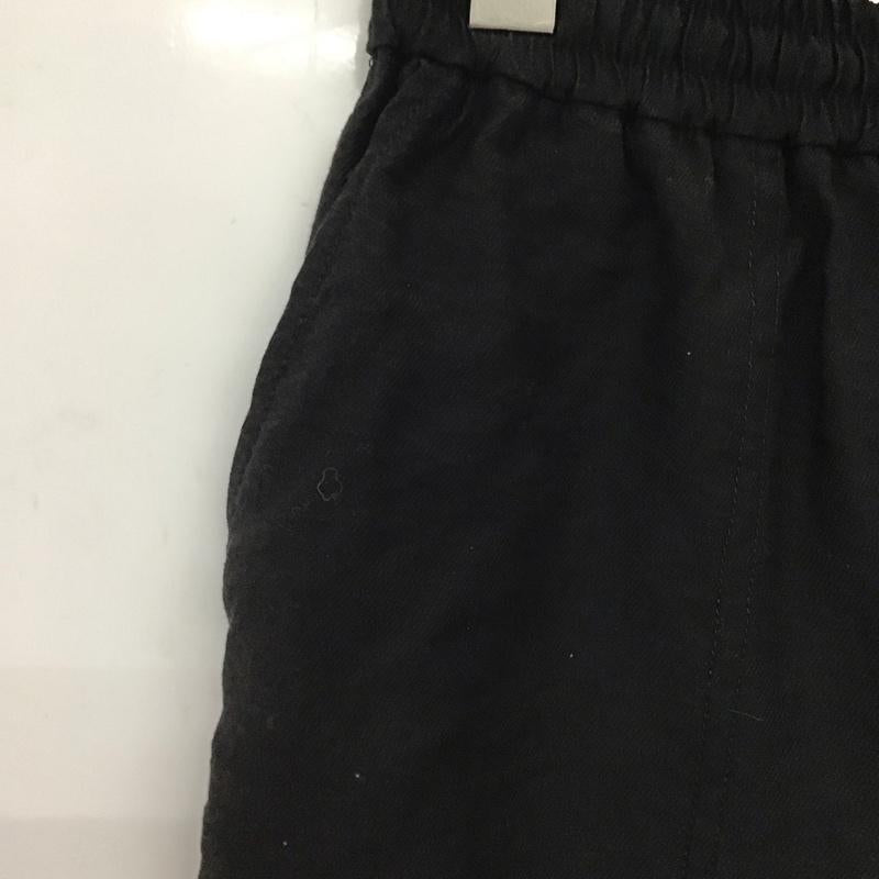 ローリーズファーム LOWRYS FARM パンツ ワークパンツ、ペインターパンツ lf523008tk ワークパンツ カジュアルパンツ ワイドイージーパンツ FREE 無地 黒 / ブラック /  レディース USED 古着 中古 10136418