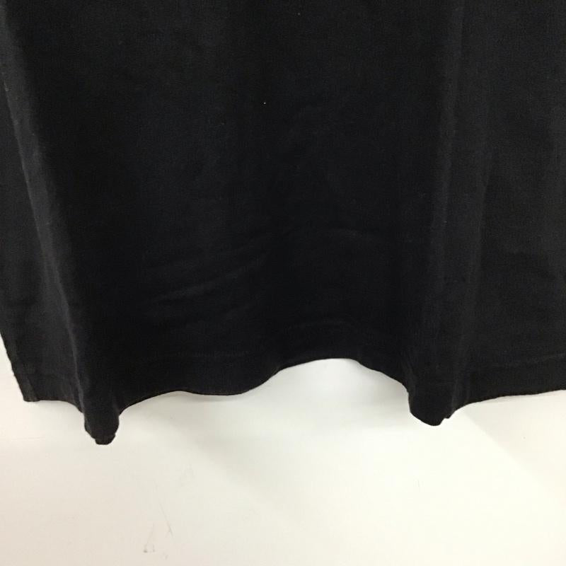 デウスエクスマキナ DEUS EX MACHINA Tシャツ 半袖 半袖カットソー プリントTシャツ クルーネックカットソー L ロゴ、文字 黒 / ブラック /  メンズ USED 古着 中古 10135912