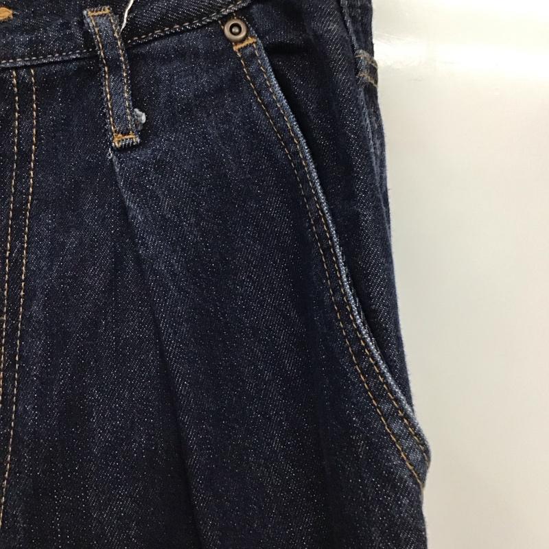ニコアンド niko and... パンツ デニム、ジーンズ M 無地 インディゴ / インディゴ /  レディース USED 古着 中古 10130272
