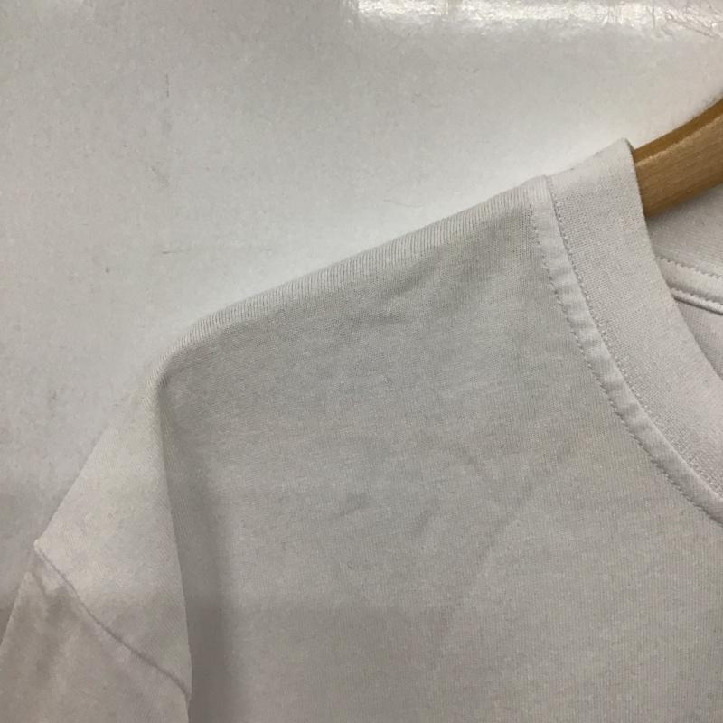 キーン KEEN Tシャツ 半袖 半袖カットソー プリントTシャツ クルーネックカットソー L ロゴ、文字 白 / ホワイト /  メンズ USED 古着 中古 10146759