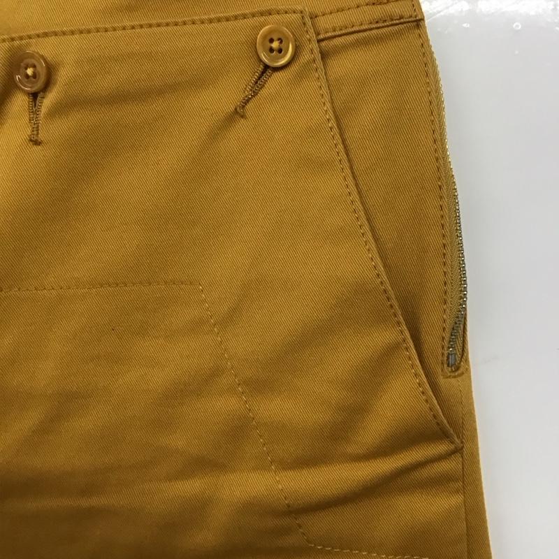 マカフィー MACPHEE パンツ スラックス 32 無地 マスタード / マスタード /  レディース USED 古着 中古 10131871