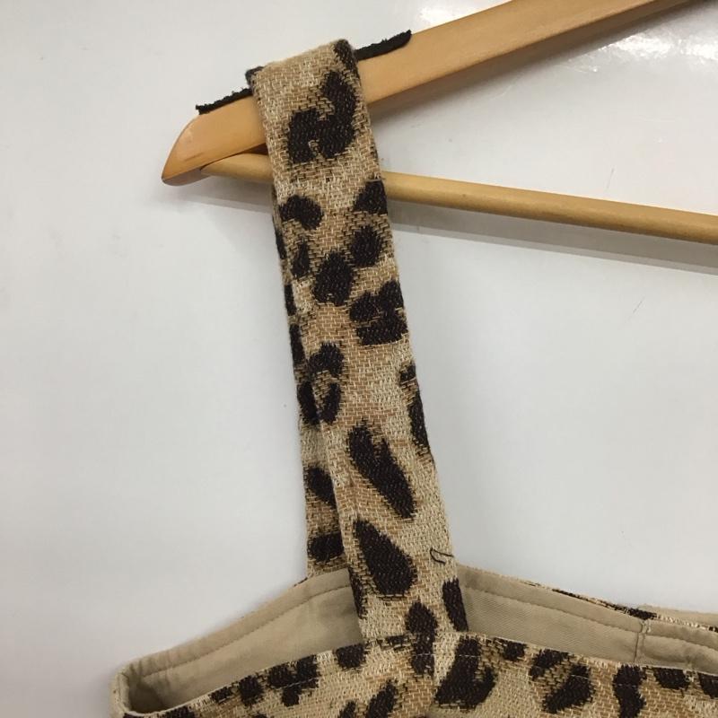 マウジー MOUSSY ワンピース ロングスカート 010cse30-1370 ジャンパースカート フロントボタン 2 ヒョウ柄・レオパード柄 マルチカラー / マルチカラー /  レディース USED 古着 中古 10141298