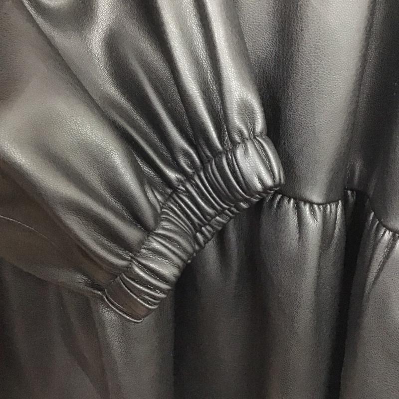 ザラ ZARA カットソー 長袖 L 無地 黒 / ブラック /  レディース USED 古着 中古 10146629