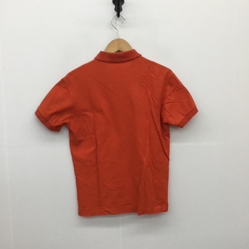 ラコステ LACOSTE ポロシャツ 半袖 LACOSTE ポロシャツ　NO.PH070P 3 ワンポイント X ロゴ、文字 橙 / オレンジ /  メンズ USED 古着 中古 10128708