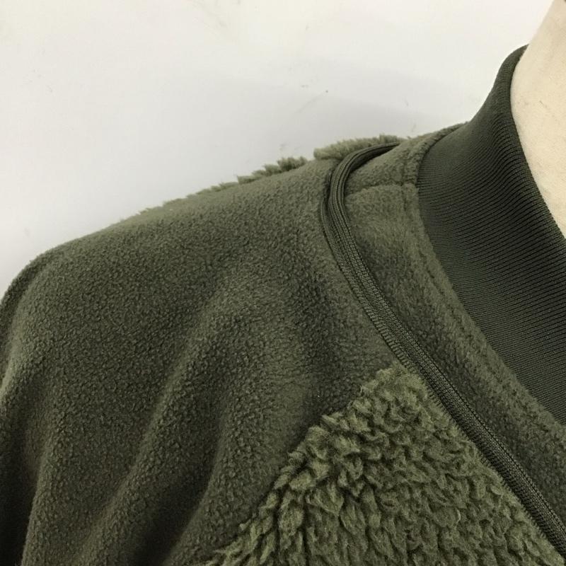 ユニクロ UNIQLO ジャケット、上着 ジャンパー、ブルゾン 341-442882 UNIQLO×WHITEMOUNTAINEERING コラボ ジップアップジャケット XL 無地 カーキ / カーキ /  メンズ USED 古着 中古 10114984