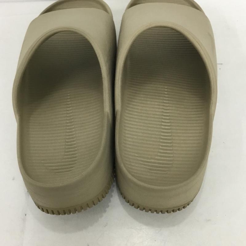 ナイキ NIKE サンダル サンダル FD4116 004 CALM SLIDE 箱有 ワンポイント ベージュ / ベージュ /  メンズ USED 古着 中古 10133909