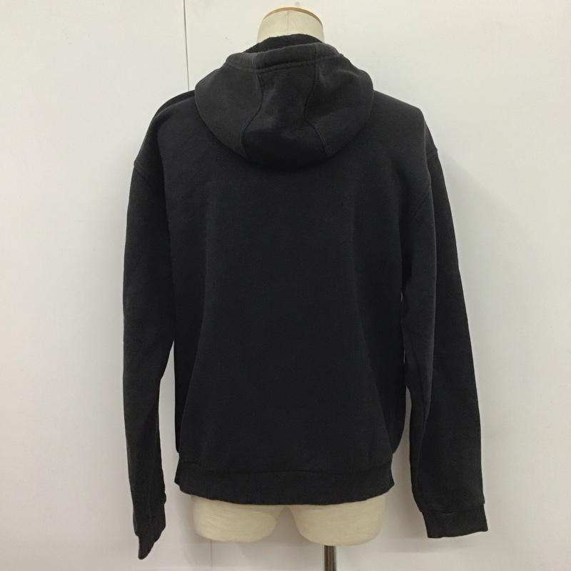 アディダス adidas パーカー 長袖 EC7323 SOLID BB HD プルオーバー 裏起毛 L ロゴ、文字 黒 / ブラック /  メンズ USED 古着 中古 10110823