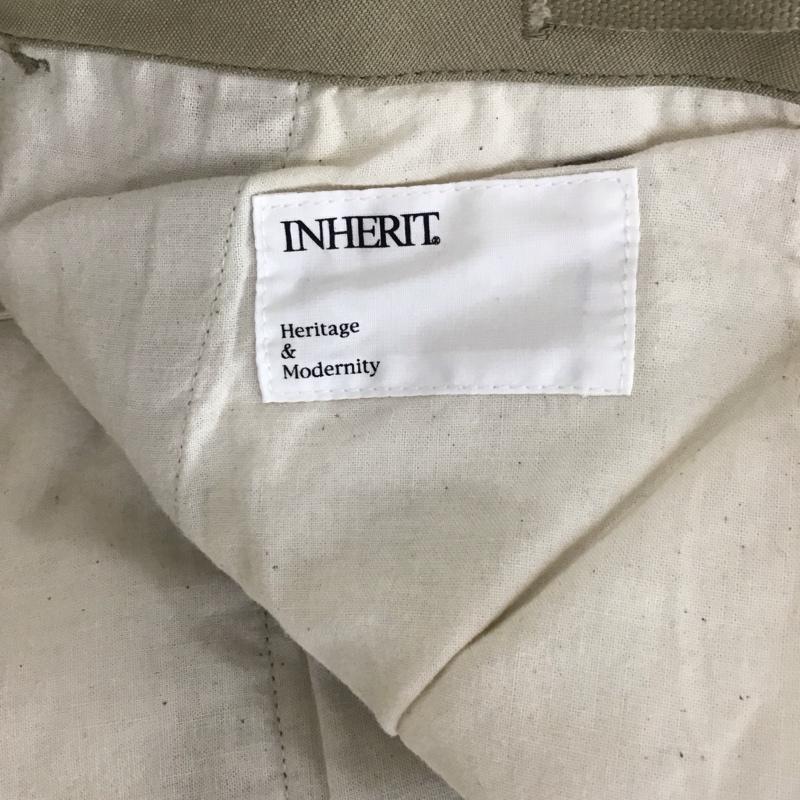 インヘリット INHERIT ボトムス ボトムス 21-030-722-8023-4-0 ブラッシュカーゴパンツ ミリタリー L 無地 ベージュ / ベージュ /  メンズ USED 古着 中古 10122167