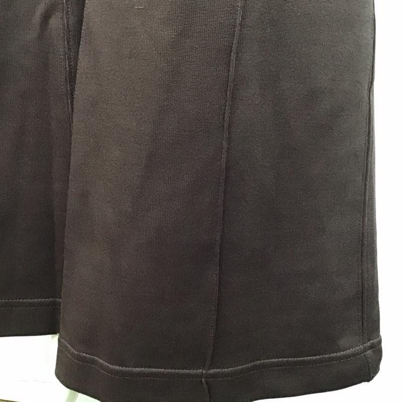 スローバイスライ THROW by SLY ボトムス ボトムス 030DS081-2720 TEXTURE CUT FLARE PT フレアパンツ 1 無地 茶 / ブラウン /  レディース USED 古着 中古 10120156