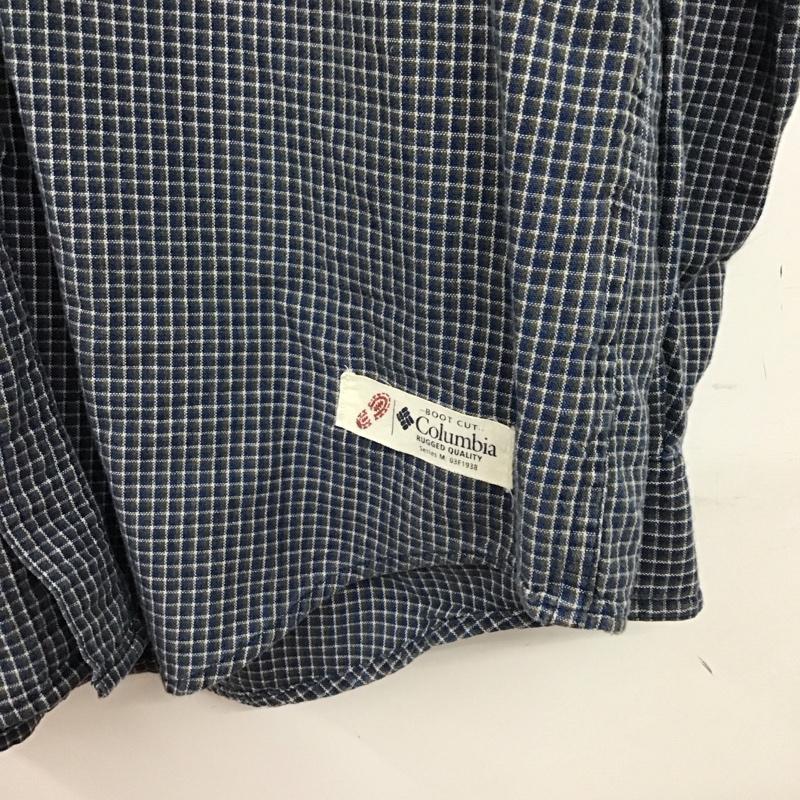 コロンビア Columbia シャツ、ブラウス 長袖 長袖シャツ チェックシャツ カラーシャツ ボタンダウンシャツ L チェック マルチカラー / マルチカラー /  メンズ USED 古着 中古 10150093