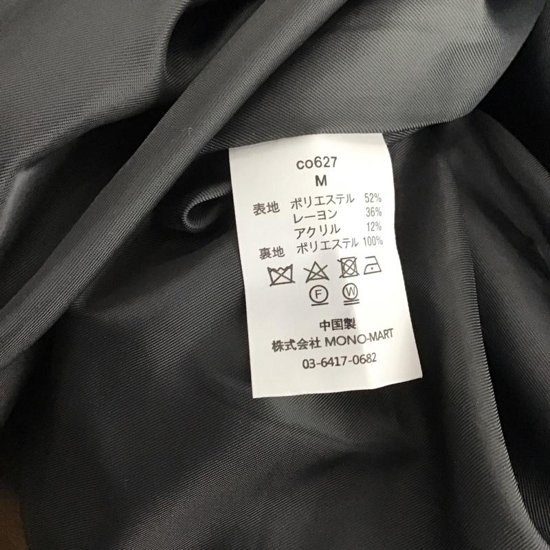 ウィム バイ リドム WYM LIDNM コート コート一般 co627 チェスターコート ロング丈 M 無地 灰 / グレー /  メンズ USED 古着 中古 10145935