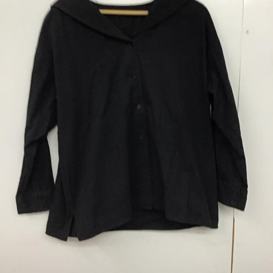 フリークスストア FREAK S STORE シャツ、ブラウス 長袖 FREE 無地 黒 / ブラック /  レディース USED 古着 中古 10147213