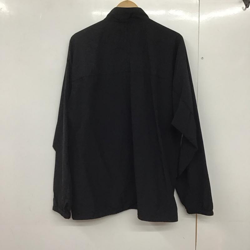 モンベル mont-bell ジャケット、上着 ジャケット、ブレザー 1103244 ジップアップジャケット アウター スタンドカラージャケット L ロゴ、文字 黒 / ブラック /  メンズ USED 古着 中古 10142940