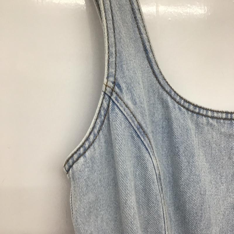 ラバンダ LAVANDA ワンピース ロングスカート ロングワンピース フレアスカート 無地 インディゴ / インディゴ /  レディース USED 古着 中古 10149648