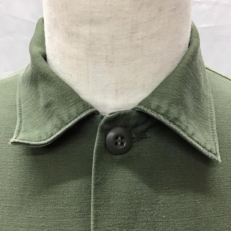 ミリタリー ミリタリー シャツ、ブラウス 半袖 半袖シャツ ミリタリーシャツ USARMY 古着 ロゴ、文字 カーキ / カーキ /  メンズ USED 古着 中古 10114120