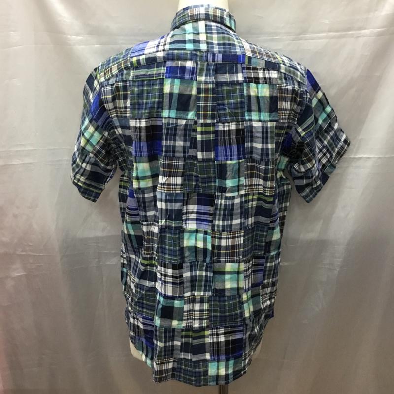ブルックスブラザーズ BROOKS BROTHERS シャツ、ブラウス 半袖 半袖シャツ チェックシャツ ボタンダウンシャツ XL チェック マルチカラー / マルチカラー /  メンズ USED 古着 中古 10111607