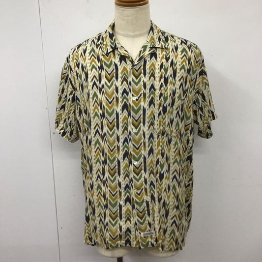 古着 USED シャツ、ブラウス 半袖 LUCKY FIELD オープンカラーシャツ 開襟 レーヨン FREE 総柄 マルチカラー / マルチカラー /  メンズ USED 古着 中古 10116810
