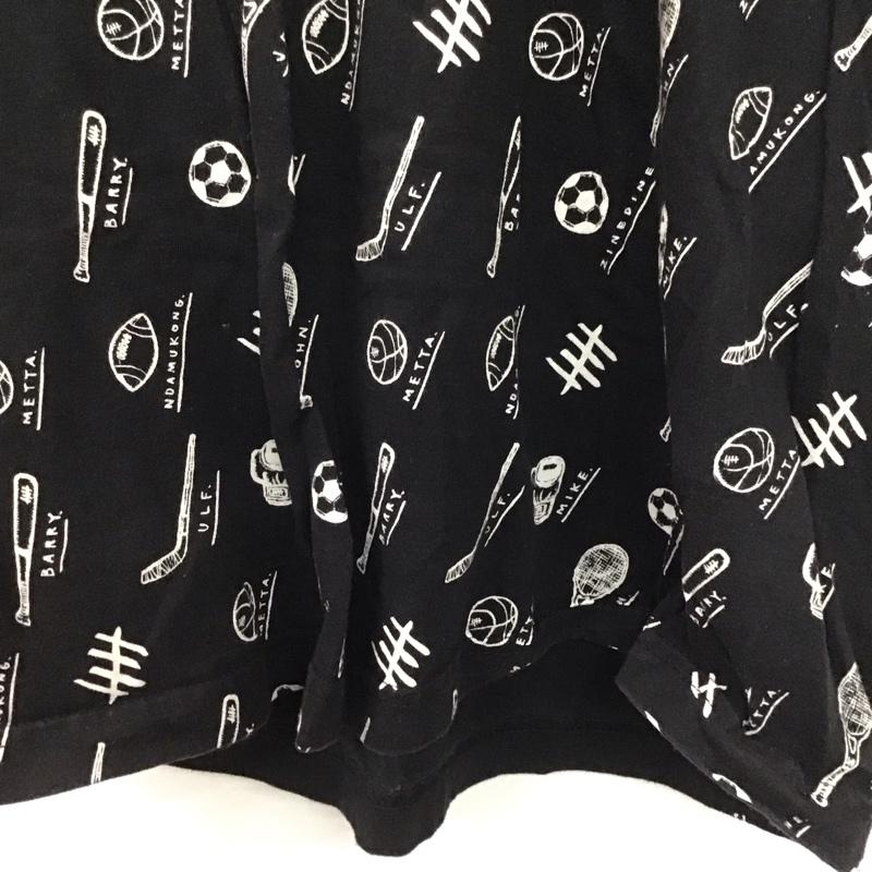 アンディフィーテッド UNDEFEATED Tシャツ 半袖 半袖カットソー プリントTシャツ クルーネックカットソー M プリント 黒 / ブラック /  メンズ USED 古着 中古 10141735