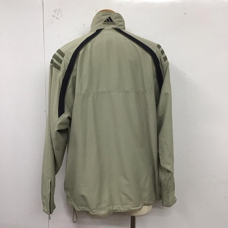 アディダス adidas ジャケット、上着 ジャケット、ブレザー ジップアップジャケット ジャンパー ジャケット ジャージ アウター L ロゴ、文字 マルチカラー / マルチカラー /  メンズ USED 古着 中古 10124695
