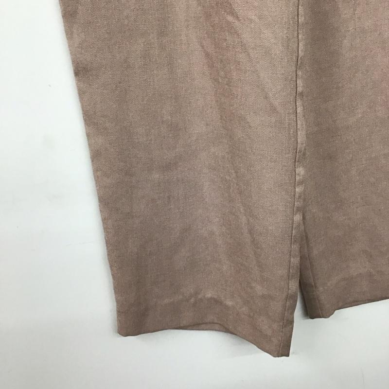 ビューティアンドユースユナイテッドアローズ BEAUTY&YOUTH UNITED ARROWS パンツ スラックス 1614-162-5757 リネンライクドローストイージーパンツ M 無地 桃 / ピンク /  レディース USED 古着 中古 10151255