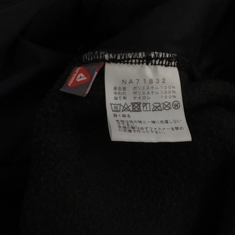ザノースフェイス THE NORTH FACE ジャケット、上着 ジャケット、ブレザー na71832 フリースジャケット ジップアップジャケット L ロゴ、文字 黒 / ブラック / X 黄 / イエロー /  メンズ USED 古着 中古 10143430